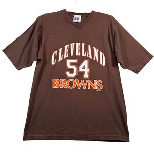 Vintage Cleveland Browns Chris Spielman #54 Football Mens Large NFL‎ Tshirt